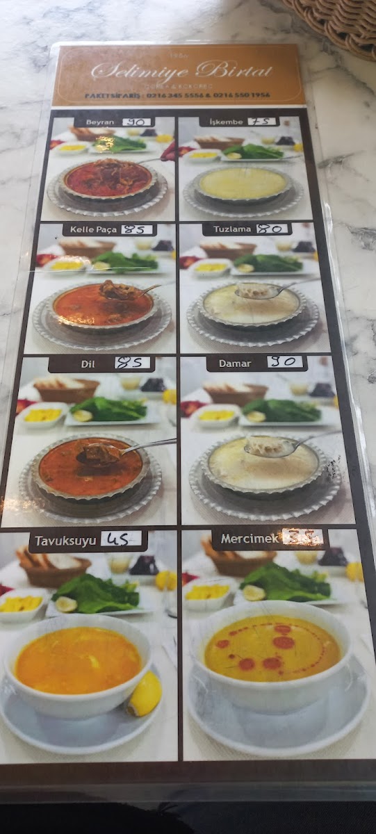 Menu Selimiye Birtat-10