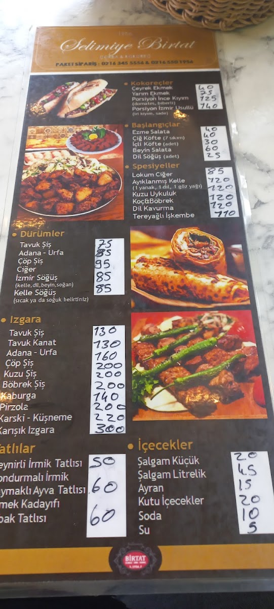 Menu Selimiye Birtat-6